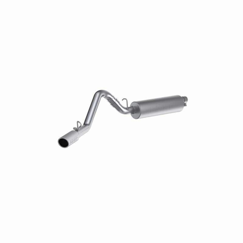 MBRP Armor Lite Series Cat Back Exhaust System for 1997-1999 Jeep Wrangler 2.5L & 4.0L - Single Side Exit with 3.5-inch Tip