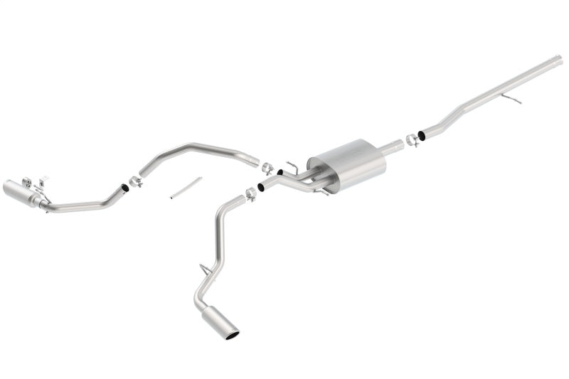 Borla Touring Cat-Back Exhaust System for 2014-2018 Chevy Silverado 1500 & GMC Sierra 1500 5.3L V8