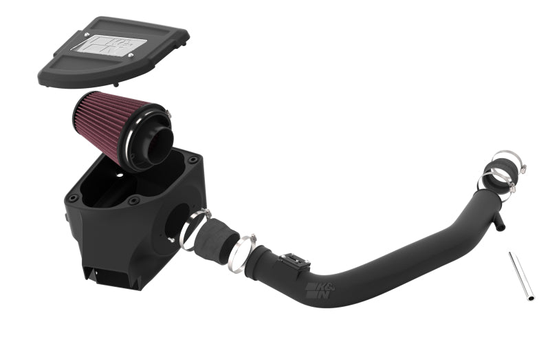 K&N Engineering 63-1586 Performance Cold Air Intake System for Ram 1500 V6 3.0L Diesel (2020-2022)