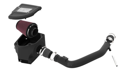 K&N Engineering 63-1586 Performance Cold Air Intake System for Ram 1500 V6 3.0L Diesel (2020-2022)
