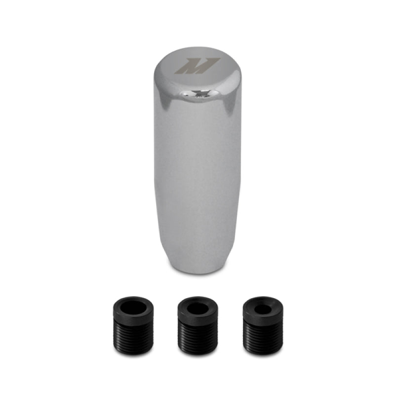 Mishimoto Weighted Shift Knob Silver - Precise and Smooth Gear Shifting for Manual Transmissions