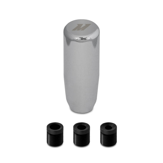 Mishimoto Weighted Shift Knob Silver - Precise and Smooth Gear Shifting for Manual Transmissions