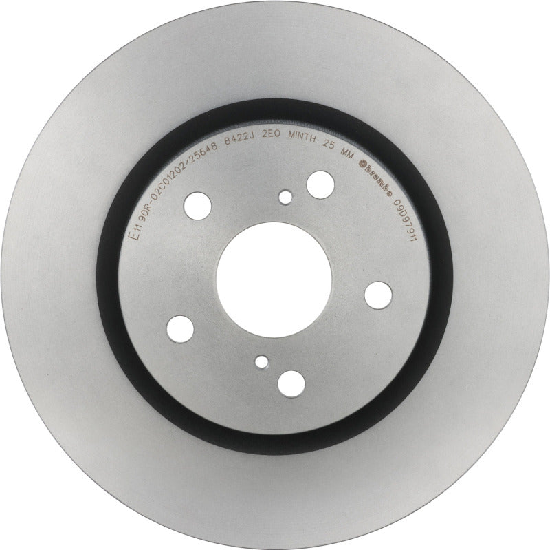Brembo OE UV Coated Rear Rotor for 2018-2019 Toyota Camry