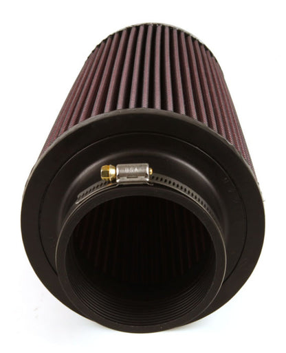 K&N Engineering Universal Rubber Air Filter – 3.5 Inch ID, 6 Inch Base, 4-5/8 Inch Top, 9 Inch Height