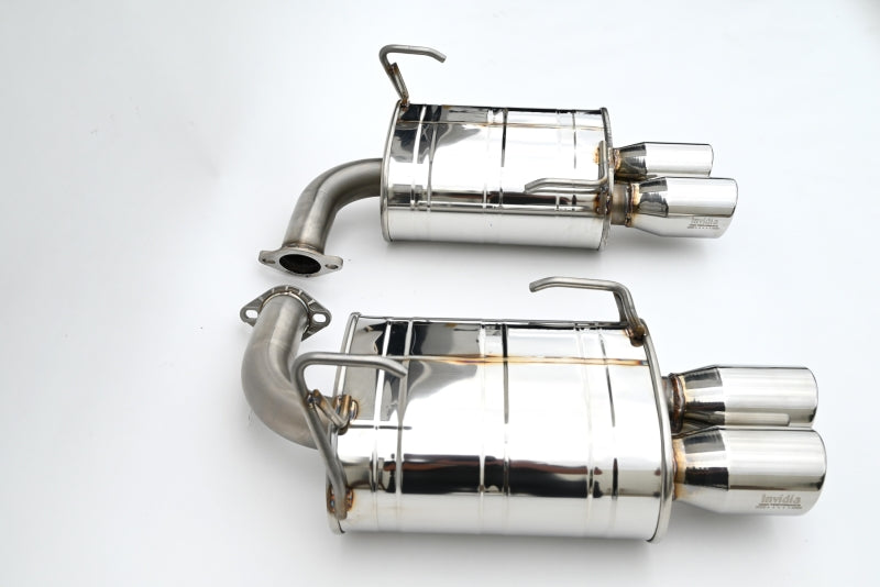 Invidia Q300 3.5-inch Rolled Dual Wall Stainless Steel Axle-back Exhaust for Subaru WRX 2022+