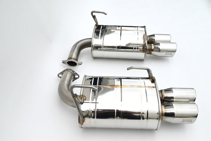 Invidia Q300 3.5-inch Rolled Dual Wall Stainless Steel Axle-back Exhaust for Subaru WRX 2022+