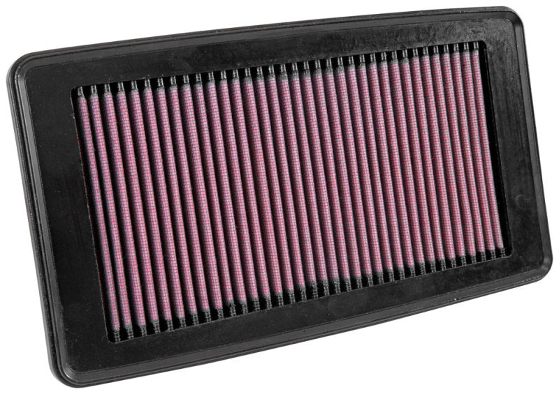 K&N Engineering 33-5041 High-Flow Reusable Air Filter for 2016-2017 Honda Pilot and Acura MDX