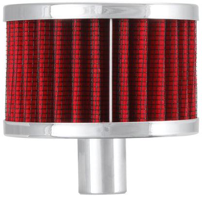K&N Engineering 62-1160 Chrome Plated 3/4 Inch Crankcase Vent Filter for Classic and Racing Engines