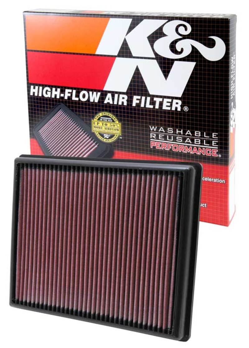 K&N Replacement Air Filter for BMW 335i & M135i - Part Number 33-2997