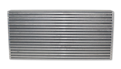 Vibrant Air-to-Air Intercooler Core with Bar and Plate Construction - 25in W x 12in H x 3.5in Thick