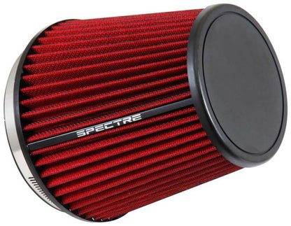 Spectre HPR9892 High Performance Racing Cone Air Filter - 6-inch Flange, Red