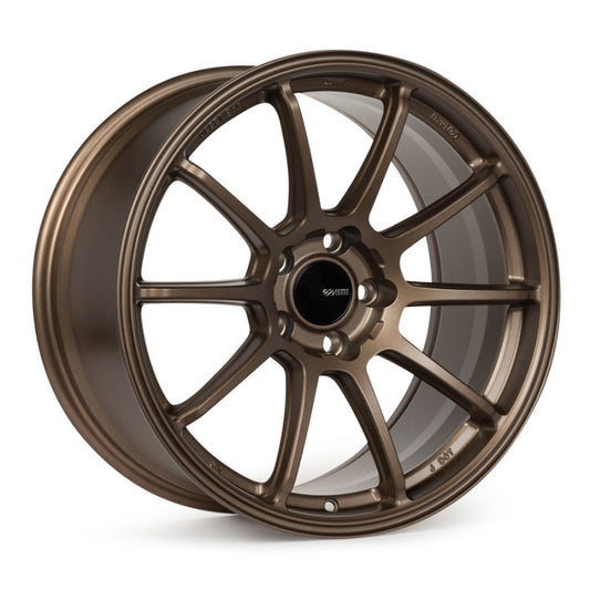 Enkei Triumph 17x9 Matte Bronze Wheel with 5x114.3 Bolt Pattern and +40mm Offset