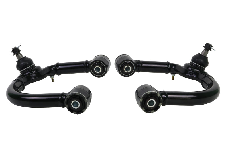 Whiteline KTA249 Front Upper Control Arm for Lexus GX470 and Toyota 4Runner – Enhanced Camber and Caster Adjustment