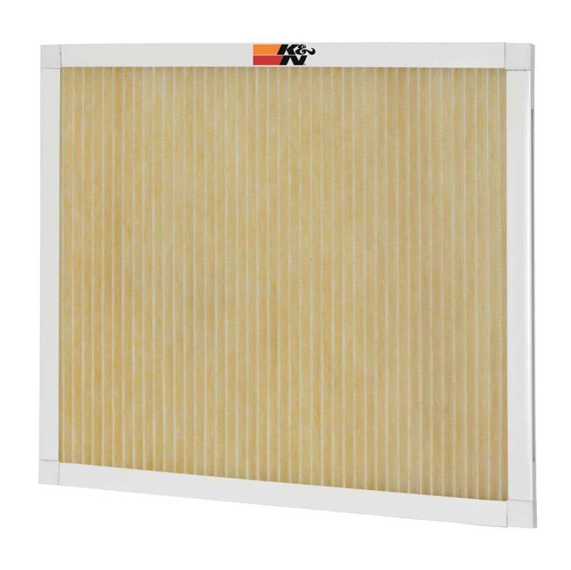 K&N HVAC Filter 20 x 20 x 1 - Reusable Pleated Synthetic Air Filter with MERV 11 Rating