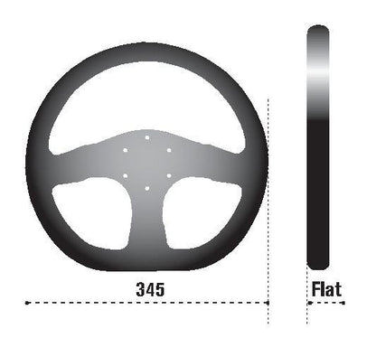 Sparco P 222 Silver Steering Wheel - Automotive Performance Upgrade