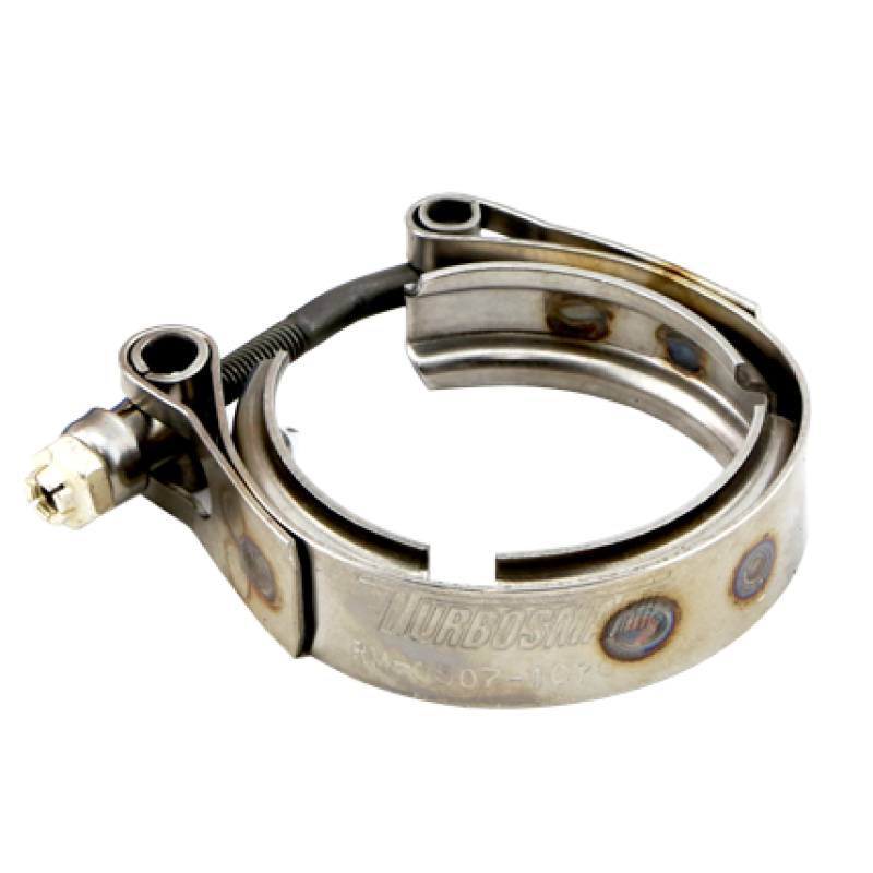 Turbosmart WG40 GenV Outlet V-Band Clamp - Stainless Steel Construction for External Wastegate Assembly