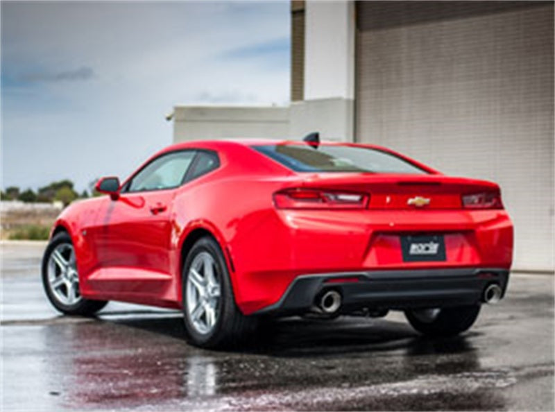 Borla ATAK Axle-Back Exhaust System for 2016-2023 Chevrolet Camaro LT 3.6L V6 with Single Rear Exit