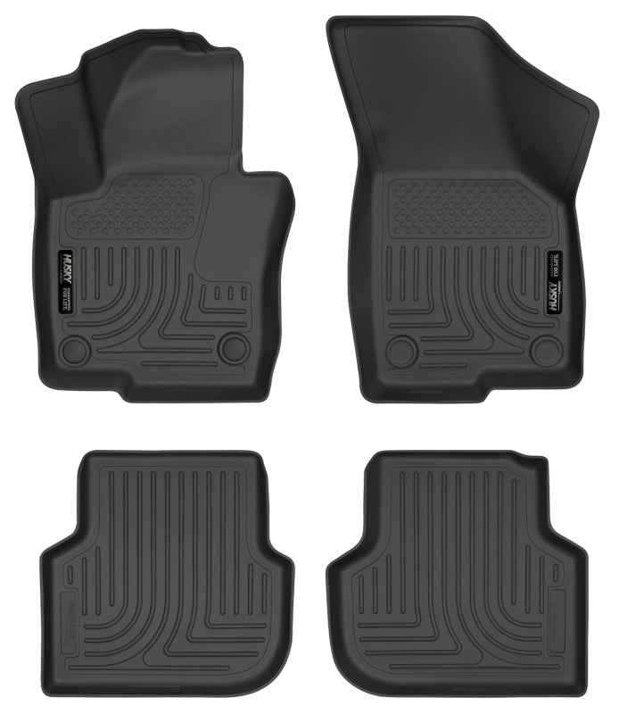 Husky Liners 2011 Volkswagen Jetta (Sedan) WeatherBeater Combo Black Floor Liners