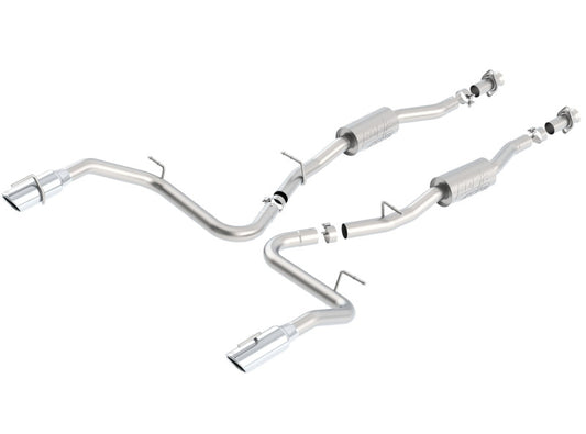 Borla ATAK SS Cat-Back Exhaust System for 1999-2004 Ford Mustang Cobra 4.6L/5.4L V8 Manual RWD