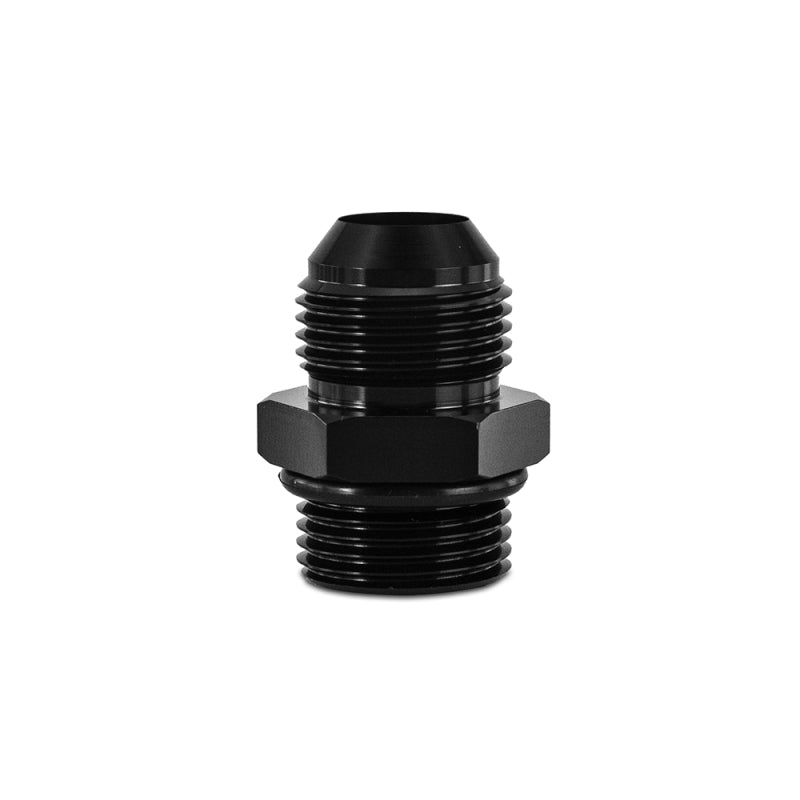 Mishimoto -16ORB to -12AN Aluminum Fitting Black - Durable Fluid Line Adapter