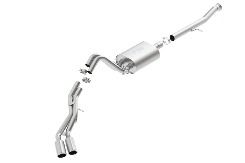 Borla S-Type Cat-Back Exhaust System for 2015-2020 Cadillac Escalade ESV / GMC Yukon Denali XL 6.2L V8
