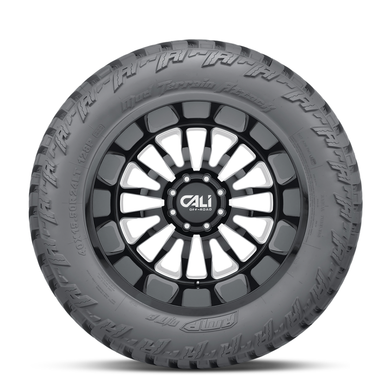 AMP Tires Terrain Attack M/T Tire - 35x12.50R17LT 121Q for Off-Road and Mud Terrain Performance
