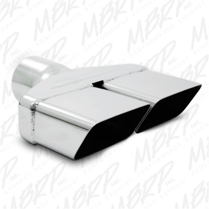 MBRP Universal Exhaust Tip 8 Inch x 2.5 Inch Rectangle T5118