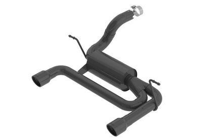 Borla S-Type Axle-Back Exhaust System for Jeep Wrangler JL/JLU 2018-2026 with 3.6L V6 Engine