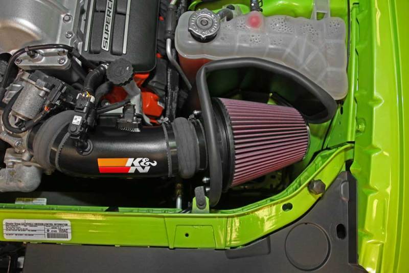 K&N Engineering 69-2550TTK Cold Air Intake System for 2015-2017 Dodge Challenger and Charger with 6.2L V8