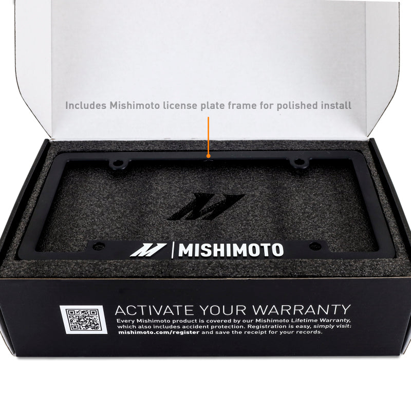 Mishimoto 2016-2023 Toyota Tacoma License Plate Relocation Kit – Enhance Airflow and Accessory Compatibility