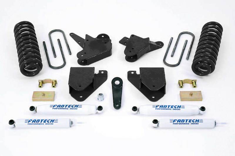 Fabtech 01-04 Ford F-250/F-350 6-Inch Basic Lift System with Performance Shocks (Part Number: K2100)