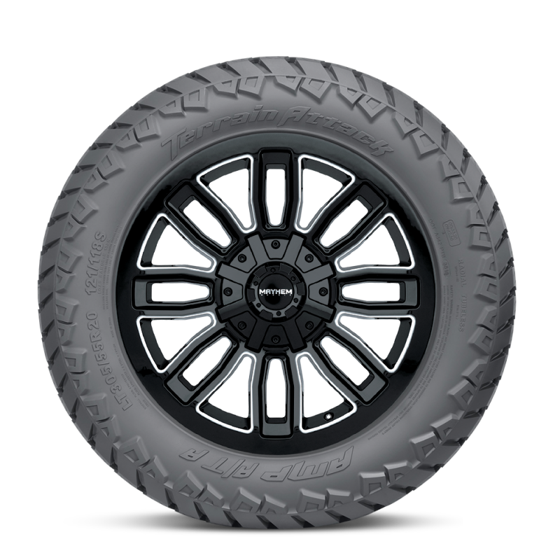 AMP Terrain Attack A/T A Tire - 305/55R20 121/118S - All-Terrain Radial for Truck and SUV