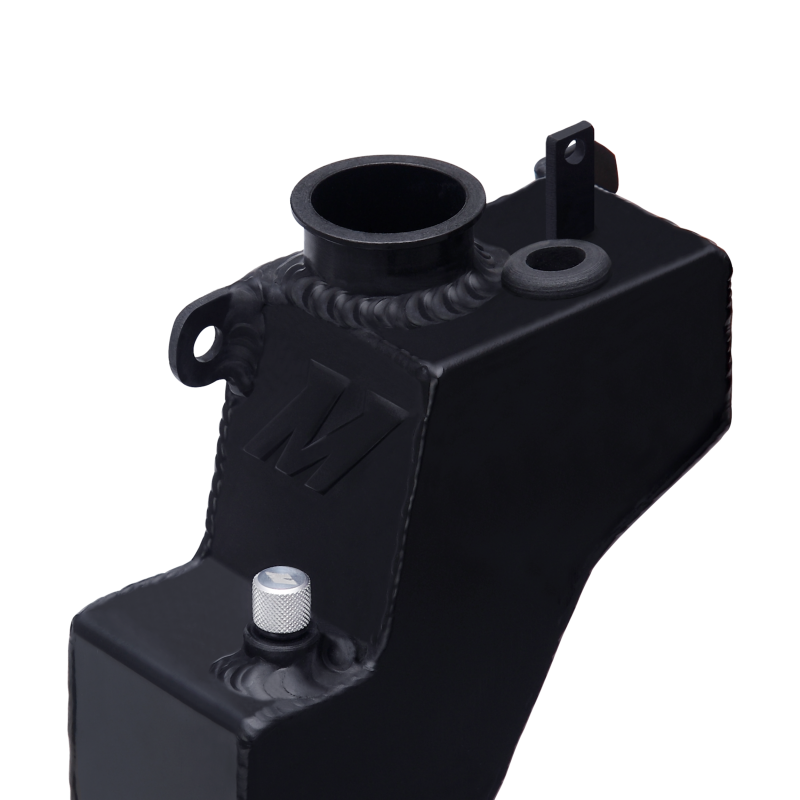 Mishimoto 2008+ Subaru WRX/STI Black Aluminum Coolant Overflow Tank Part MMRT-STI-08BK