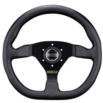 Sparco L360 Leather Black Steering Wheel Ring - Enhance Your Driving Experience
