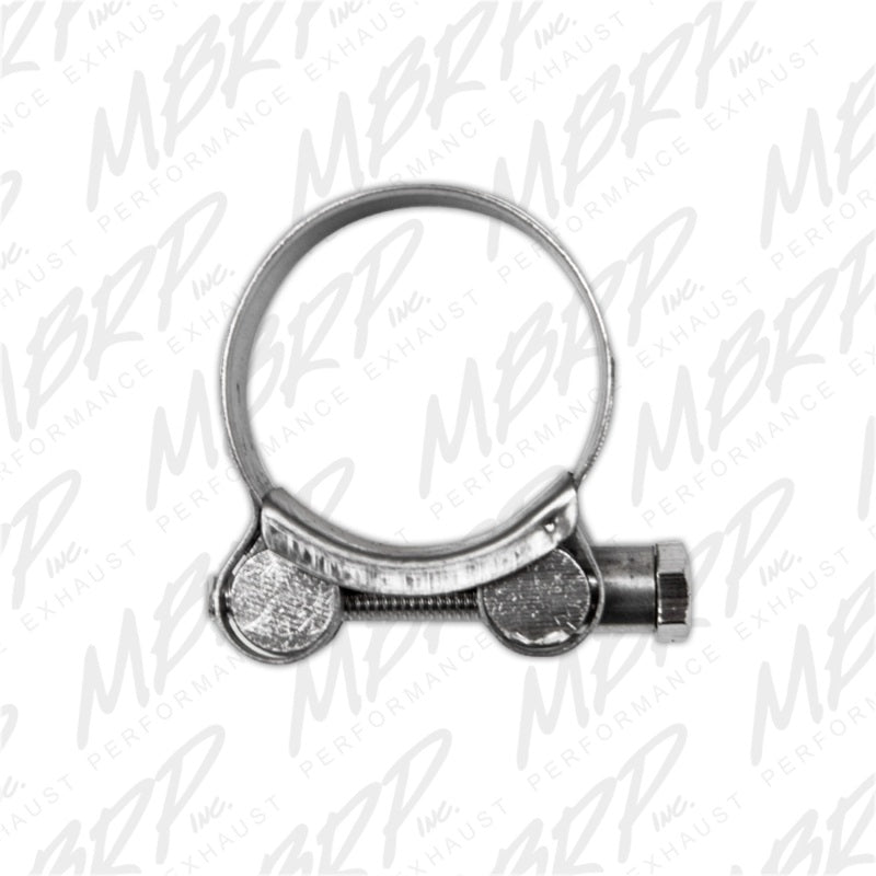MBRP Universal 2.75-Inch Stainless Steel Barrel Band Clamp - Automotive Exhaust and Pipe Fittings