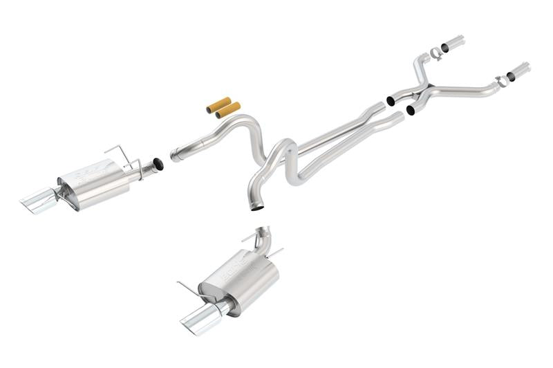 Borla ATAK Cat-Back Exhaust System for 2013-2014 Ford Mustang GT and Boss 302 5.0L V8 RWD
