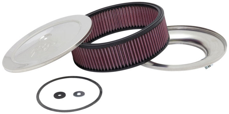 K&N Engineering Part 60-1120 Custom Round Air Cleaner Assembly for Enhanced Airflow
