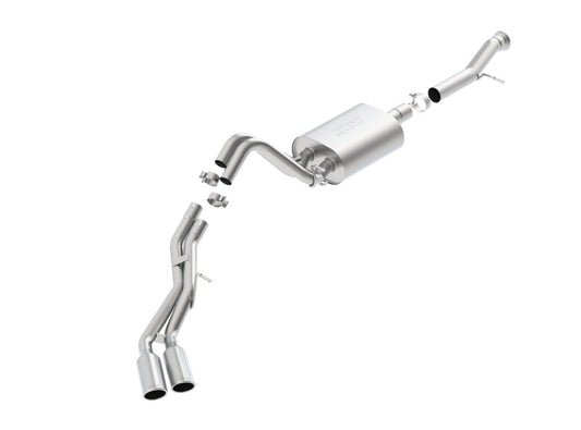 Borla S-Type Cat-Back Exhaust System for 2015-2020 Cadillac Escalade and GMC Yukon Denali 6.2L V8