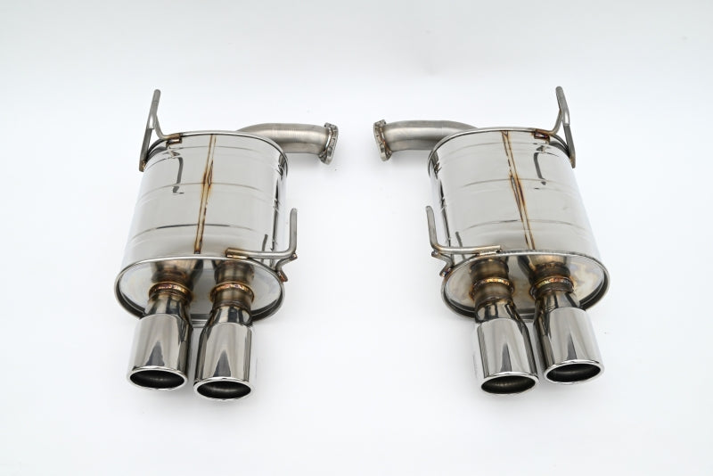 Invidia Q300 3.5-inch Rolled Dual Wall Stainless Steel Axle-back Exhaust for Subaru WRX 2022+