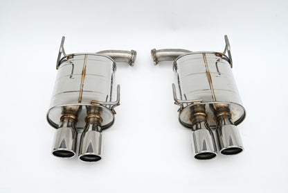 Invidia Q300 3.5-inch Rolled Dual Wall Stainless Steel Axle-back Exhaust for Subaru WRX 2022+