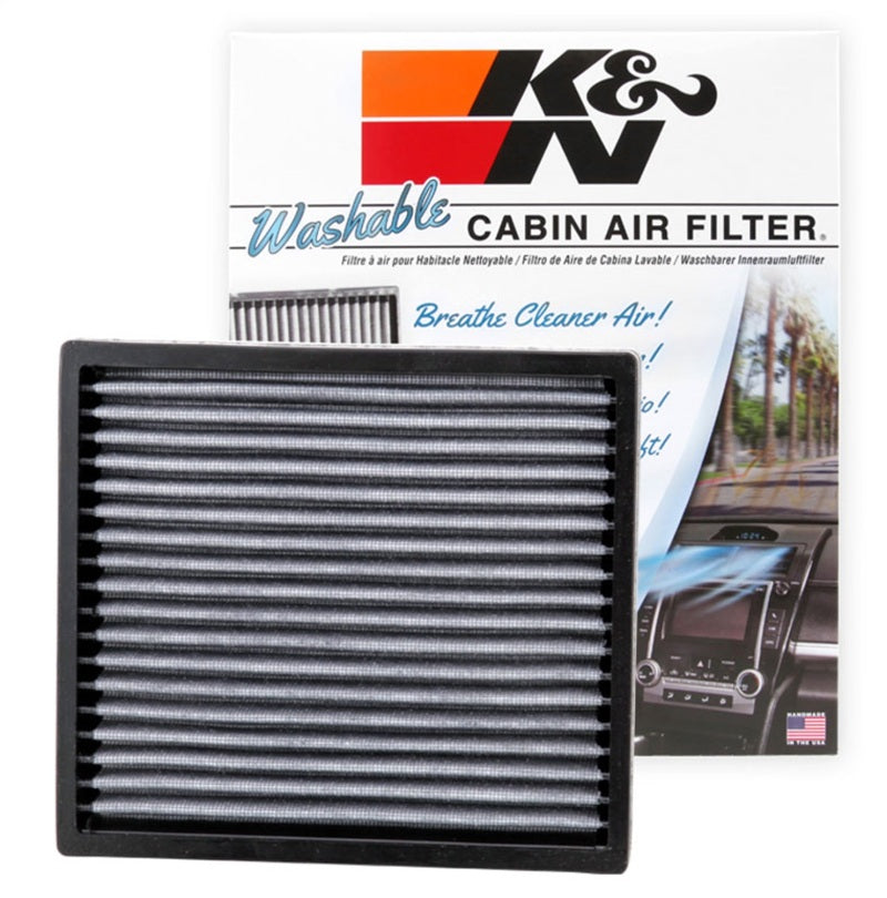 K&N Engineering VF2000 Washable Cabin Air Filter for Toyota RAV4 (2007-2012)