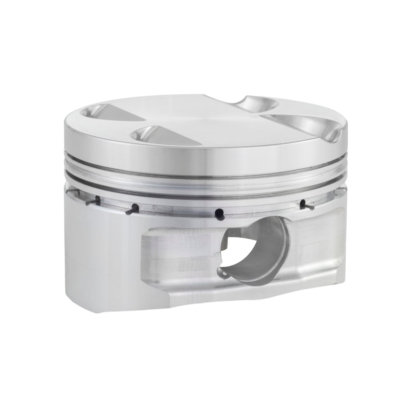 CP Pistons and Ring Set for Acura B18 Engine - 82mm Bore, +1.0mm Oversize, 10.0 Compression Ratio, Part Number SC7008-1