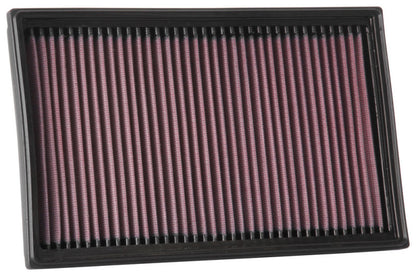 K&N Engineering 33-3111 High-Flow Drop-In Air Filter for 2017+ Audi A3 1.5L L4