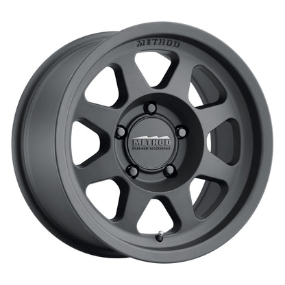 Method MR701 17x8.5 Black Bead Grip® Wheel with 5x5 Bolt Pattern and 71.50mm Hub Bore