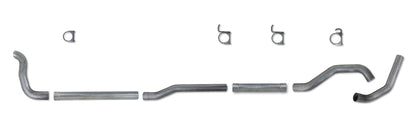 Diamond Eye Performance 4-Inch Exhaust System Kit for 1989-1993 Dodge 5.9L Cummins 2500/3500 - Single Aluminum Pipe Replacement