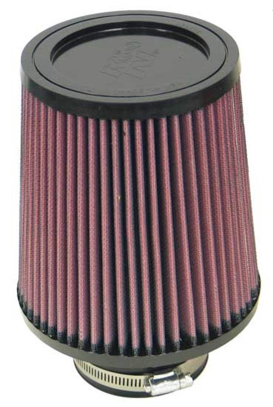 K&N Engineering Universal Air Filter Part RU-4730 - 3 Inch Flange, 6 Inch Base, 5 Inch Top, 6.5 Inch Height for BMW Models