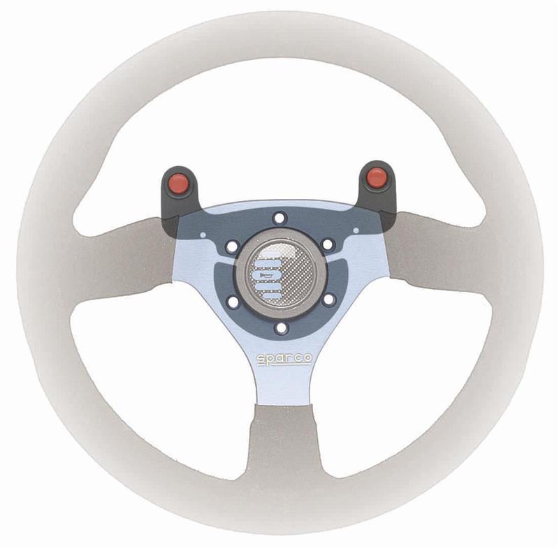 Sparco Push Button 2 Black – Durable Automotive Control Switch Part Number 015NE982
