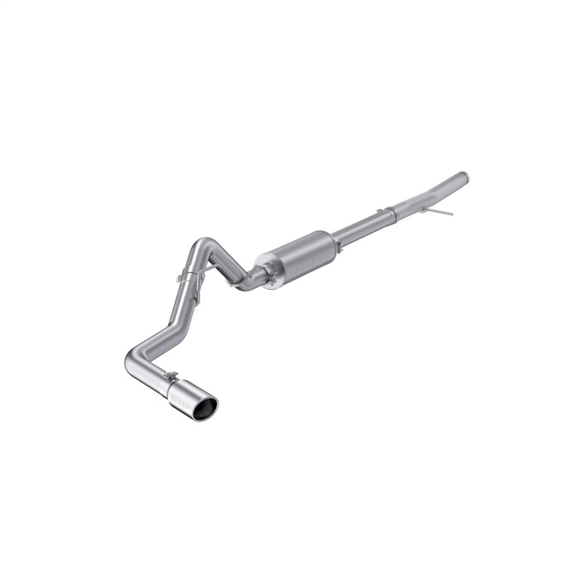 MBRP S5269AL Cat-Back Exhaust System for Ford Ranger - 3 inch Aluminized Steel, Single Side Exit with Polished Tip