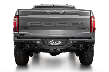 Addictive Desert Designs Rock Fighter Rear Bumper for 2021-2024 Ford F-150 Raptor