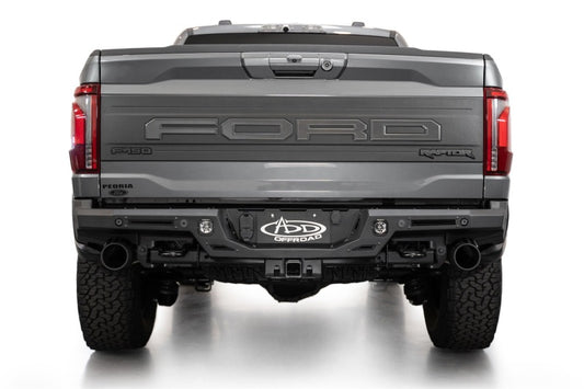 Addictive Desert Designs Rock Fighter Rear Bumper for 2021-2024 Ford F-150 Raptor